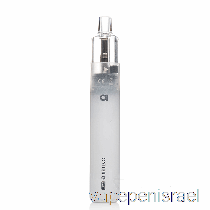 חד פעמי Vape Israel Aspire Cyber G Slim Pod System לבן